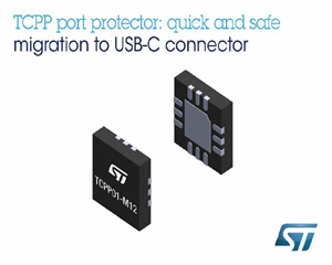 ST, USB 타입-C 포트 보호 IC 출시